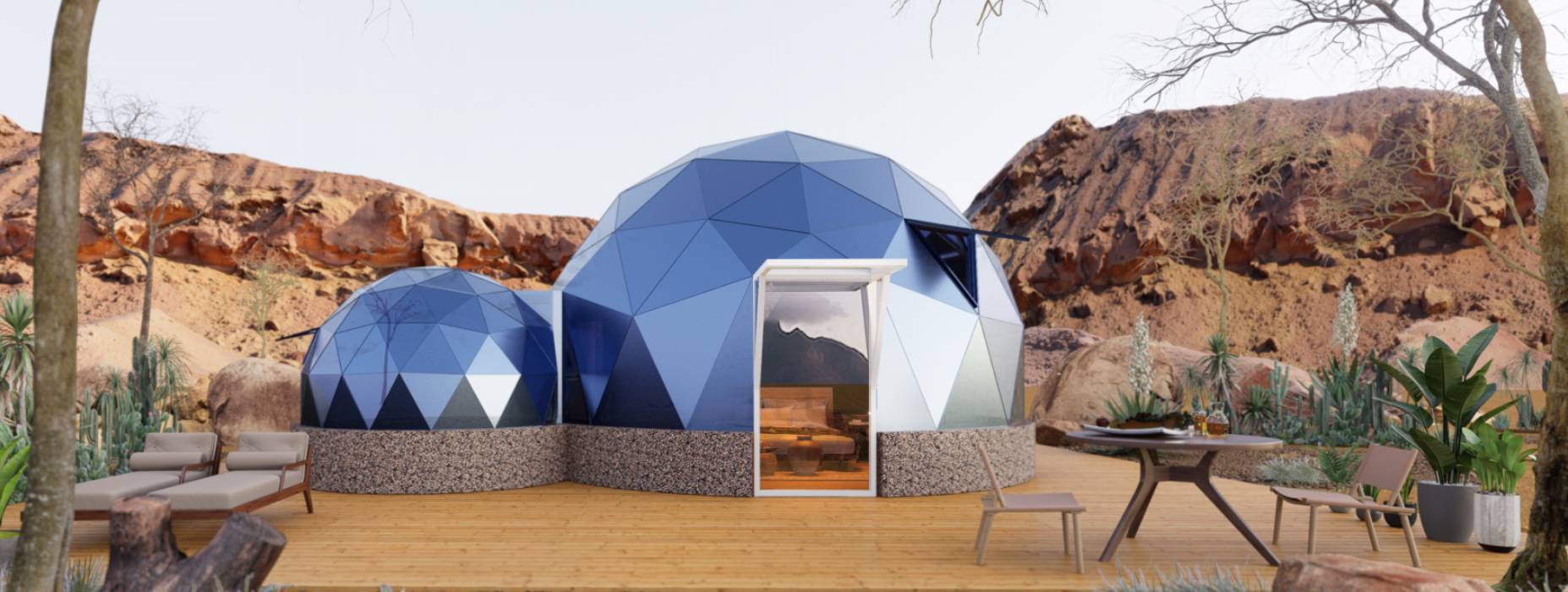 鸠江区球形智能光伏玻璃星空房